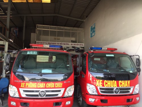 Cho thuê xe cứu hỏa, xe PCCC - Công Ty TNHH Ô Tô Và Xe Chuyên Dụng Việt Nhật